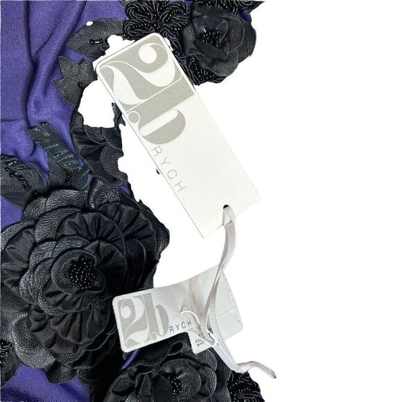 NWT 2B.Rych sleeveless purple dress flowers - Picture 10 of 10